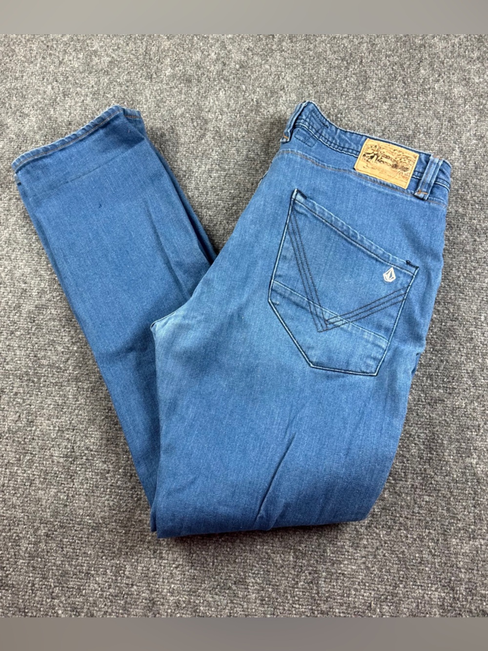 VOLCOM Mens Denim Nova Jean Modern Straight Leg size: 38
